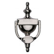 This is an image of a Heritage Brass - Urn Knocker 7 1/4" Polished Nickel Finish, v910-195-pnf that is available to order from T.H Wiggans Ironmongery in Kendal.