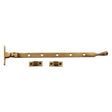 This is an image of a Heritage Brass - Casement Window Stay Ball Design 12" Antique Brass Finish, v992-12-at that is available to order from T.H Wiggans Ironmongery in Kendal.