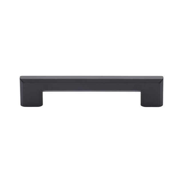 This is an image of a M.Marcus - Binary Kitchen Cabinet Pull Handle Black Matt Finish, vf086-128-blk that is available to order from T.H Wiggans Ironmongery in Kendal.