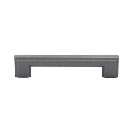 This is an image of a M.Marcus - Binary Kitchen Cabinet Pull Handle Old Iron Finish, vf086-128-oi that is available to order from T.H Wiggans Ironmongery in Kendal.
