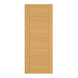 This is an image of Deanta Valencia Prefinished Oak Doors available to order from T.H. Wiggans Ironmongery in Kendal