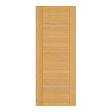 This is an image of Deanta Valencia Prefinished Oak Doors available to order from T.H. Wiggans Ironmongery in Kendal