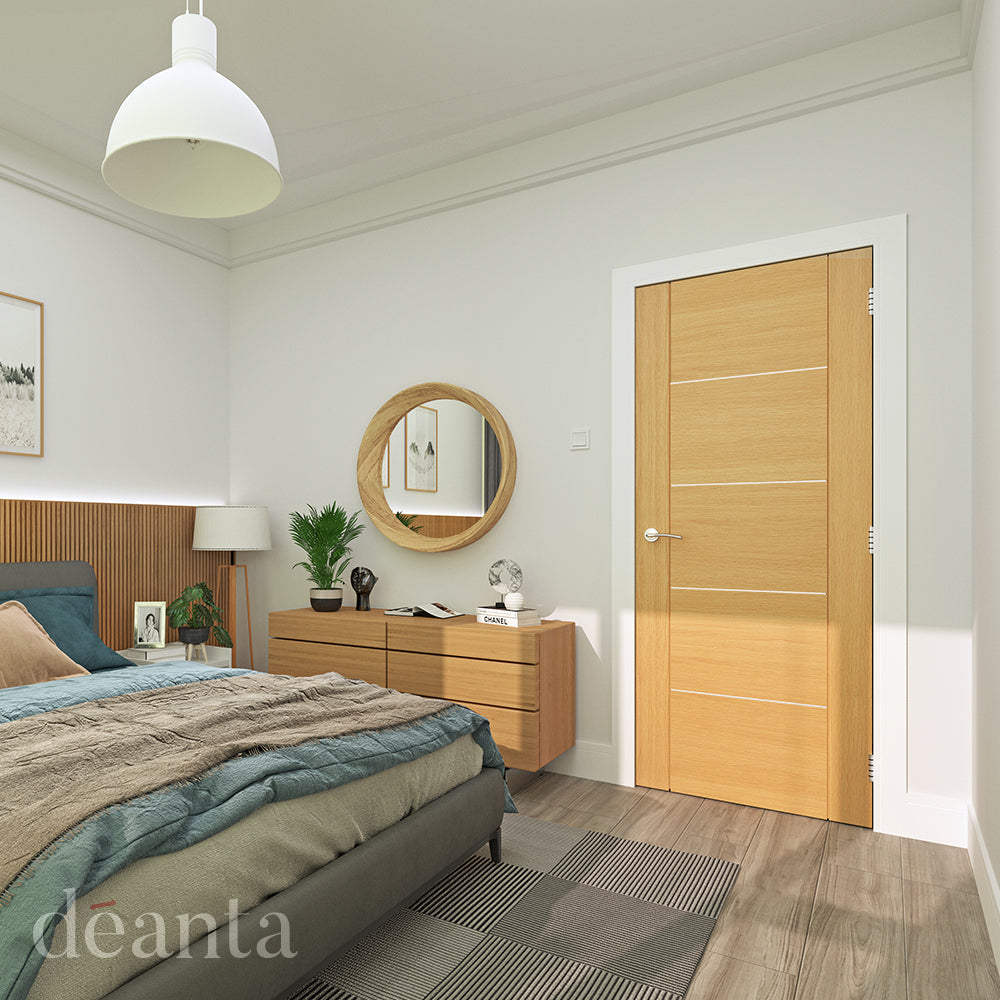 Deanta Valencia Prefinished Oak Doors