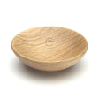 This is an image of a M.Marcus - Wooden Cabinet Knob Bowl Design 65mm Oak Finish, w4328-65-oak that is available to order from T.H Wiggans Ironmongery in Kendal.