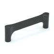 This is an image of a M.Marcus - Wooden Cabinet Pull Handle Gio Design 160mm Black Ash Finish, w7827-160-ash that is available to order from T.H Wiggans Ironmongery in Kendal.