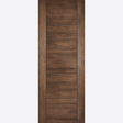 This is an image showing the LPD - Vancouver Laminate Pre-finished Walnut Laminate Doors Available to order from T.H. Wiggans Ironmongery in Kendal