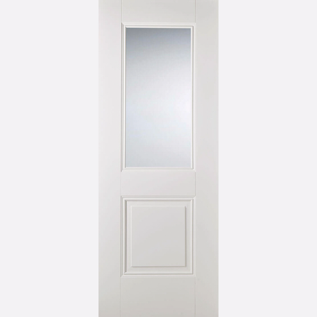 This is an image showing the LPD - Arnhem 1L Primed Plus White Doors Available to order from T.H. Wiggans Ironmongery in Kendal