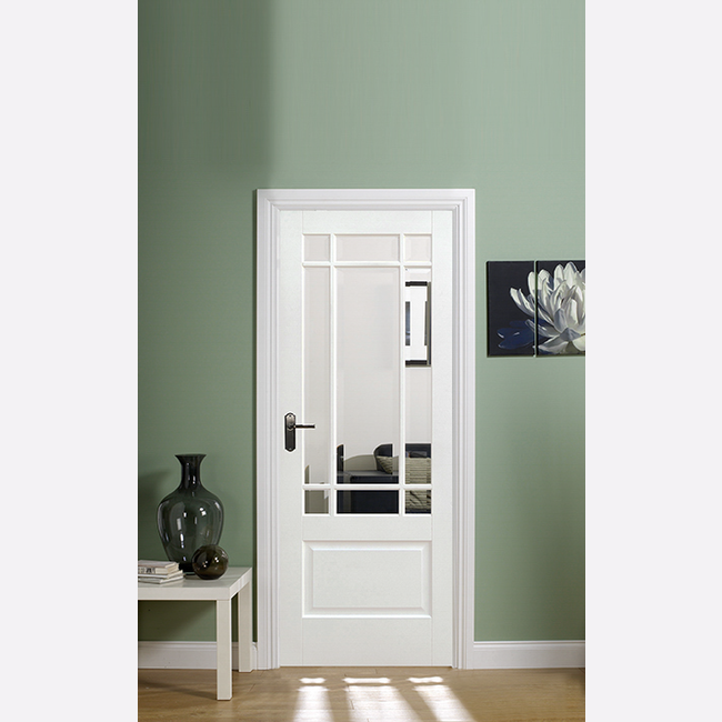 LPD - Downham 9L Glazed Primed White Doors