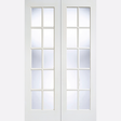 This is an image showing the LPD - GTPSA Primed White Doors Available to order from T.H. Wiggans Ironmongery in Kendal