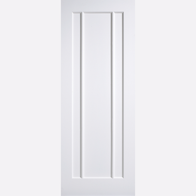 This is an image showing the LPD - Lincoln Primed White Doors Available to order from T.H. Wiggans Ironmongery in Kendal