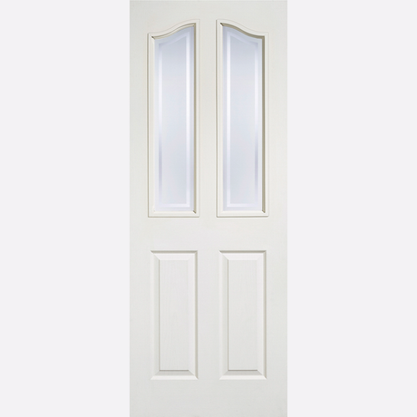 This is an image showing the LPD - Mayfair 2L Primed White Doors Available to order from T.H. Wiggans Ironmongery in Kendal