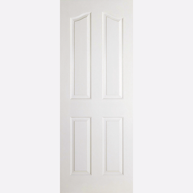 This is an image showing the LPD - Mayfair 4P Primed White Doors Available to order from T.H. Wiggans Ironmongery in Kendal