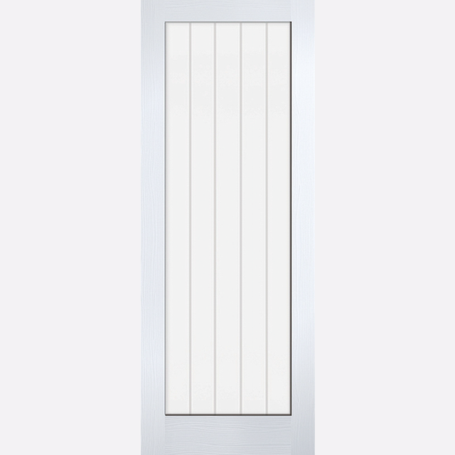 This is an image showing the LPD - Vertical 1L Primed White Doors Available to order from T.H. Wiggans Ironmongery in Kendal