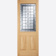 This is an image showing the LPD - Winchester 1L Unfinished Oak Doors Available to order from T.H. Wiggans Ironmongery in Kendal