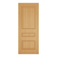 This is an image of Deanta Windsor Prefinished Oak Doors available to order from T.H. Wiggans Ironmongery in Kendal