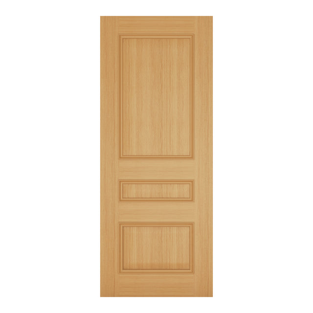 This is an image of Deanta Windsor Prefinished Oak Doors available to order from T.H. Wiggans Ironmongery in Kendal