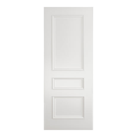 This is an image of Deanta Windsor White Primed Doors available to order from T.H. Wiggans Ironmongery in Kendal