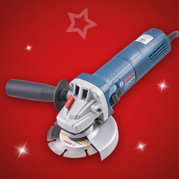 Bosch 115mm (4.5in) Angle Grinder with FREE Diamond Disc