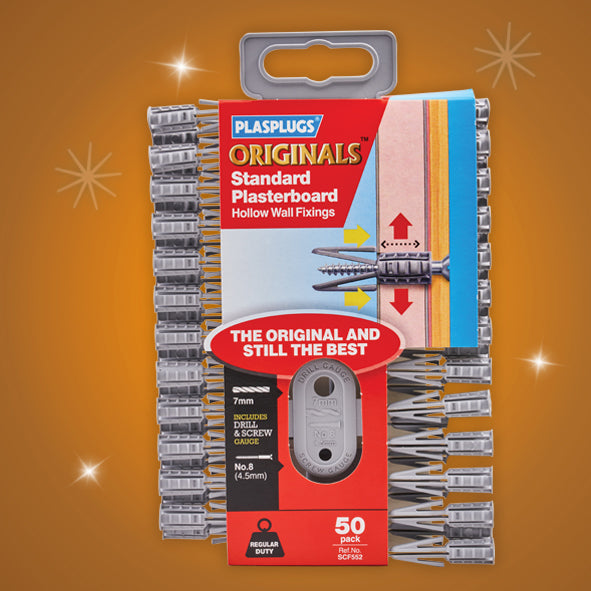 Plasplugs Original Plasterboard Fixings (50)