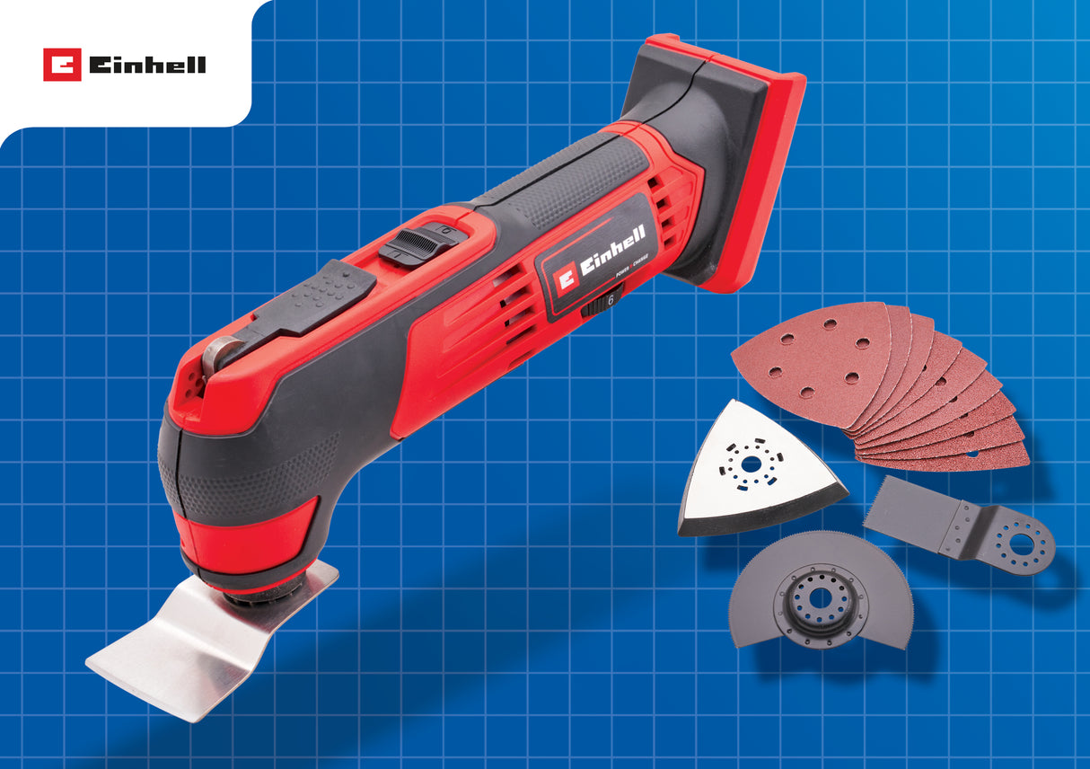 High quality image of Einhell 18V Multi-Tool (Bare Unit), availble from T.H. Wiggans Ironmongery in Kendal