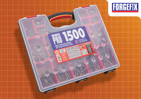 High quality image of Forgefix 1500 Piece Multi-Purpose Screw Organiser, availble from T.H. Wiggans Ironmongery in Kendal