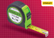 High quality image of STANLEY Hi-Viz Tylon Tape 5m (16ft), availble from T.H. Wiggans Ironmongery in Kendal