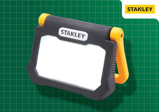 High quality image of STANLEY 1500 Lumens Rechargeable LED Worklight, availble from T.H. Wiggans Ironmongery in Kendal