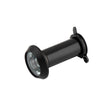 This image shows Eurospec - Door Viewer Matt Black - Matt Black - aa77mb available from T.H. Wiggans Ironmongery in Kendal.