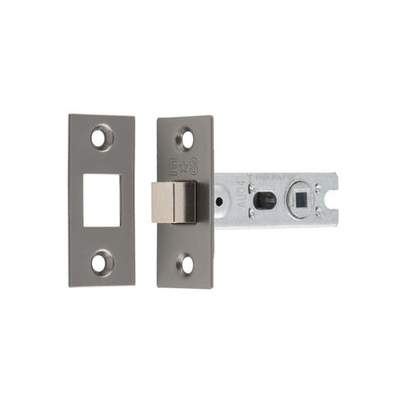 This image shows Eurospec - Bolt-Through Tubular Deadbolt - Matt Bronze - 64mm - btd25mbrz available from T.H. Wiggans Ironmongery in Kendal.