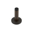 This is an image showing the Frelan - Burlington Plain Wall Mounted Door Stops Plain Rose Dark Bronze available to order from T.H. Wiggans Ironmongery in Kendal