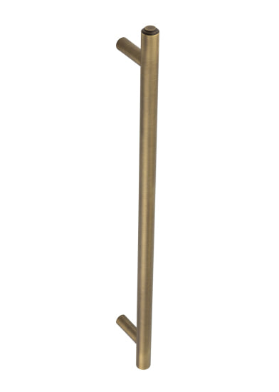 This is an image showing the Burlington - 388x20mm pull handle - Antique Brass available to order from T.H. Wiggans Ironmongery in Kendal