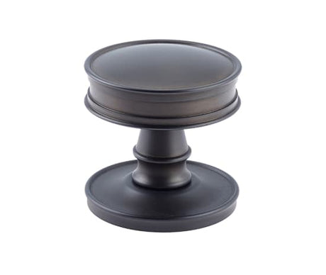 This is an image showing the Burlington - Berkeley Mortice knob - Dark Bronze available to order from T.H. Wiggans Ironmongery in Kendal