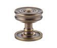 This is an image showing the Burlington - Bloomury Mortice knob - Antique Brass available to order from T.H. Wiggans Ironmongery in Kendal