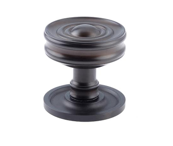 This is an image showing the Burlington - Bloomury Mortice knob - Dark Bronze available to order from T.H. Wiggans Ironmongery in Kendal