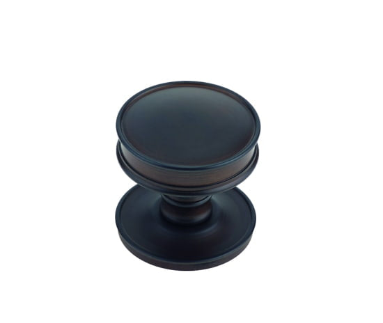 This is an image showing the Burlington - Berkeley cupboard knob - Dark Bronze available to order from T.H. Wiggans Ironmongery in Kendal