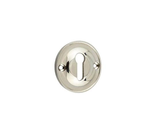 This is an image showing the Burlington - 40mm PN Std keyway escutcheon available to order from T.H. Wiggans Ironmongery in Kendal