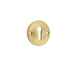 This is an image showing the Burlington - 40mm SB Std keyway escutcheon available to order from T.H. Wiggans Ironmongery in Kendal