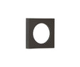 This is an image showing the Burlington - 52x52mm DB plain square outer rose for esc available to order from T.H. Wiggans Ironmongery in Kendal
