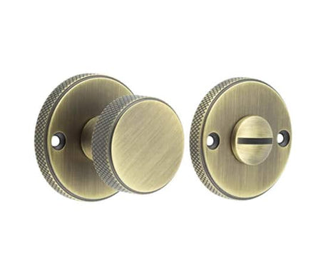 This is an image showing the Burlington - 40mm AB Westbourne turn & release (face fix) available to order from T.H. Wiggans Ironmongery in Kendal