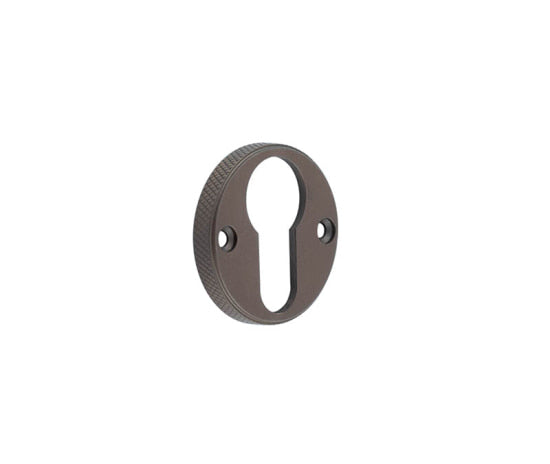 This is an image showing the Burlington - 40mm DB Westbourne euro escutcheon (face fix) available to order from T.H. Wiggans Ironmongery in Kendal