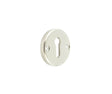 This is an image showing the Burlington - 40mm PN Westbourne standard escutcheon (face fix) available to order from T.H. Wiggans Ironmongery in Kendal