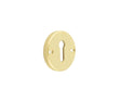 This is an image showing the Burlington - 40mm SB Westbourne standard escutcheon (face fix) available to order from T.H. Wiggans Ironmongery in Kendal