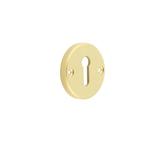 This is an image showing the Burlington - 40mm SB Westbourne standard escutcheon (face fix) available to order from T.H. Wiggans Ironmongery in Kendal