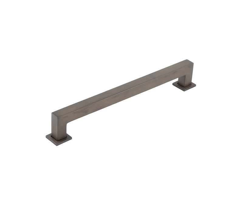 This is an image showing the Burlington - Trafalgar Cabinet Handle 224mm CTC - Dark Bronze available to order from T.H. Wiggans Ironmongery in Kendal