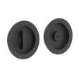 This is an image showing the Burlington - 65x12x3mm MB round concealed WC flush pull set available to order from T.H. Wiggans Ironmongery in Kendal