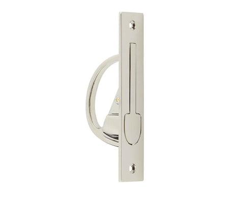 This is an image showing the Burlington - 130x25mm PN Flush edge handle available to order from T.H. Wiggans Ironmongery in Kendal