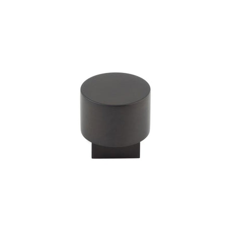 This is an image showing the Burlington - Westminster Cupboard knob - Dark Bronze available to order from T.H. Wiggans Ironmongery in Kendal