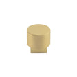 This is an image showing the Burlington - Westminster Cupboard knob - Satin Brass available to order from T.H. Wiggans Ironmongery in Kendal