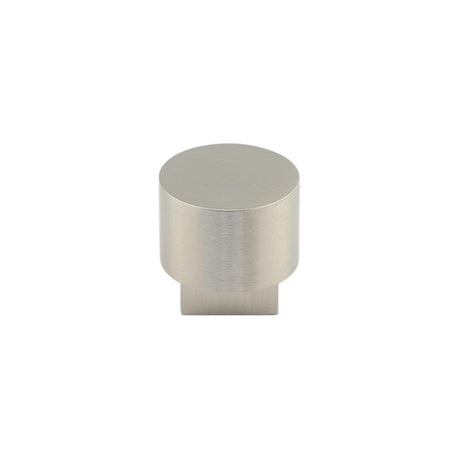 This is an image showing the Burlington - Westminster Cupboard knob - Satin Nickel available to order from T.H. Wiggans Ironmongery in Kendal