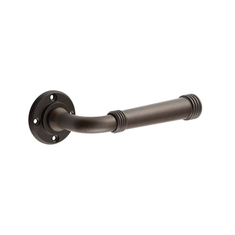 This is an image showing the Burlington - Highgate Lever on Rose Door handle - Roses Sold Separately available to order from T.H. Wiggans Ironmongery in Kendal